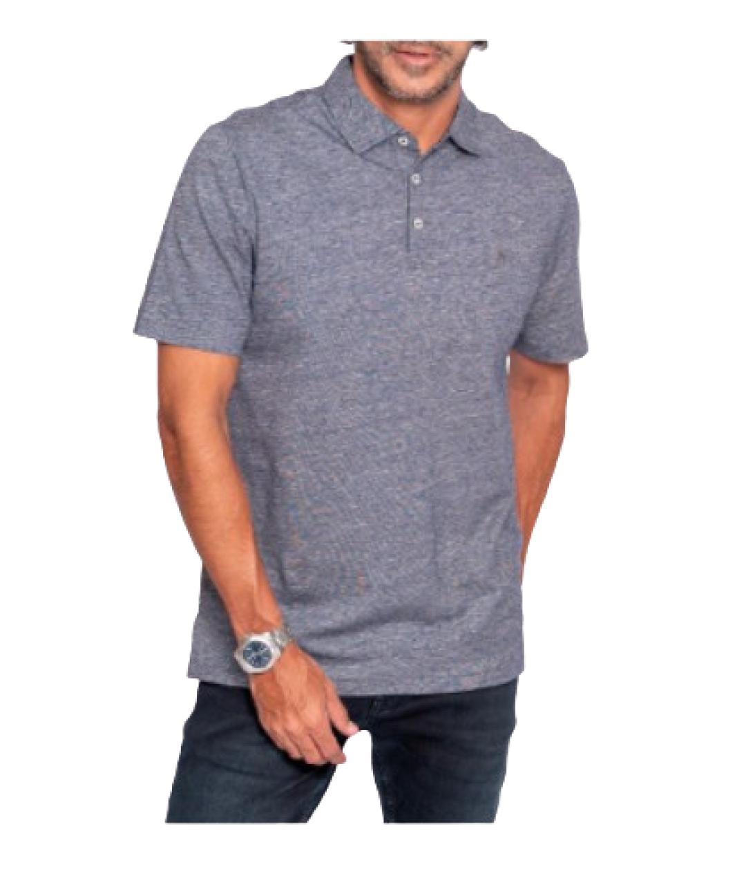 RALPH LAUREN Синяя хлопковая футболка, фото 1