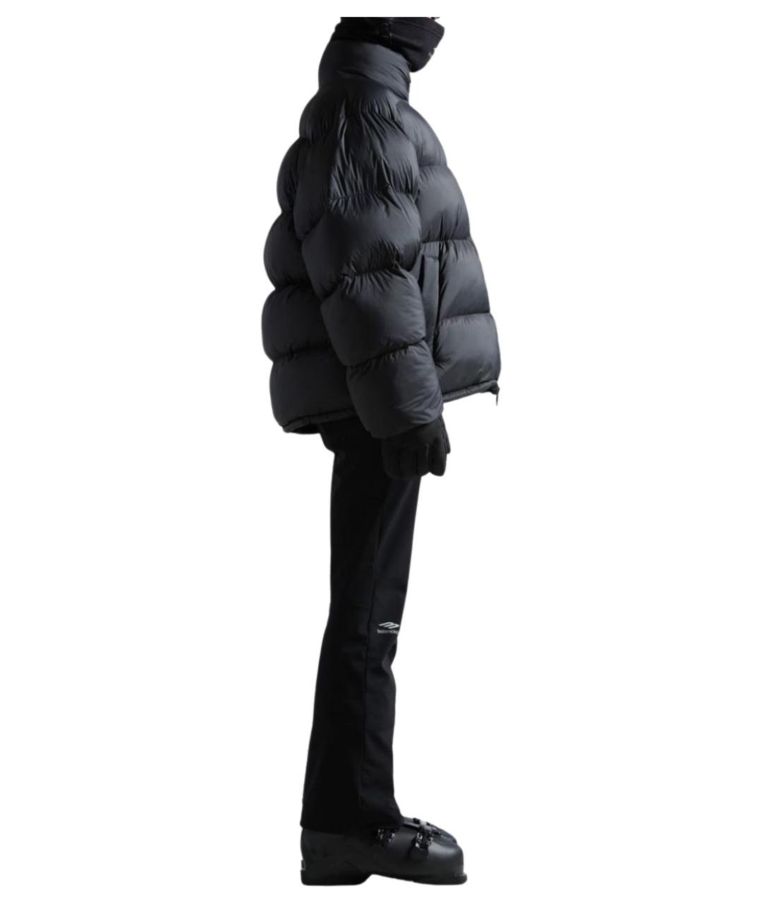 BALENCIAGA Черные прямые брюки, фото 3