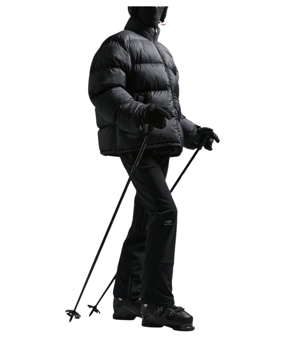 BALENCIAGA Черные прямые брюки, фото 2