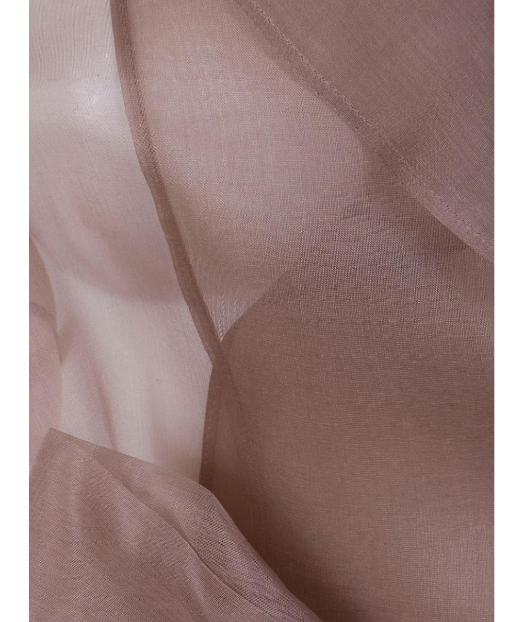 D.EXTERIOR Коричневый шелковый жакет/пиджак, фото 3