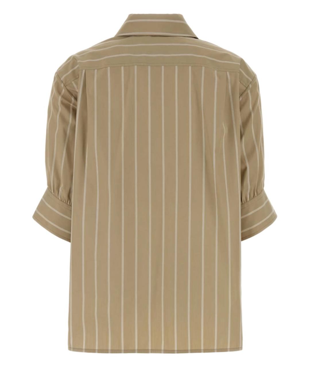 JIL SANDER Коричневая рубашка, фото 2