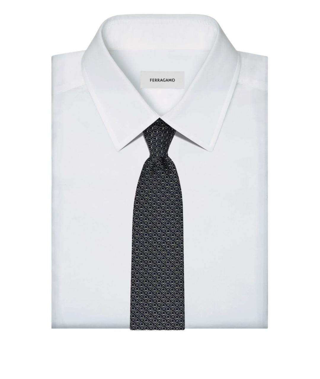 FERRAGAMO Мульти шелковый галстук, фото 4