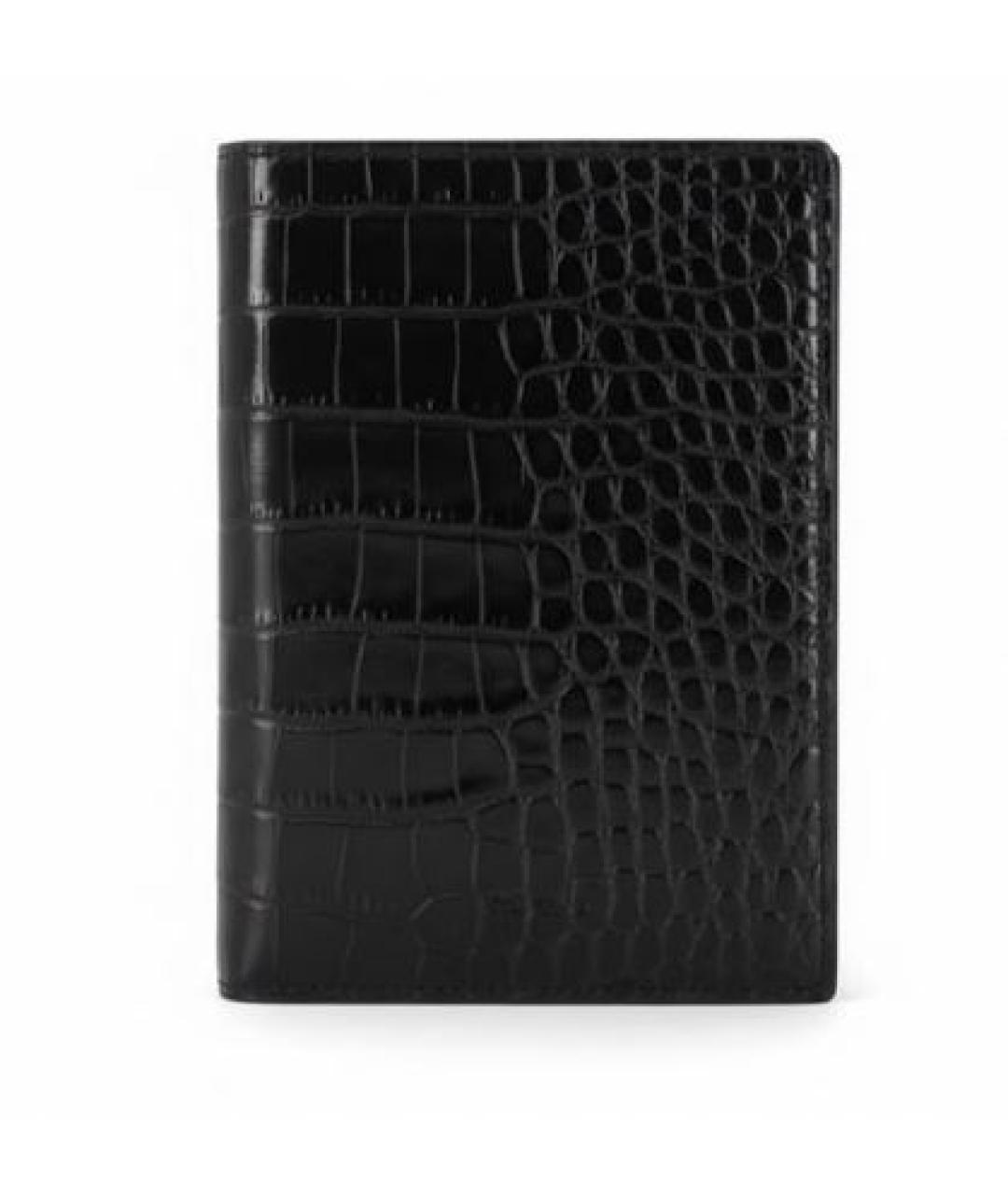 TOM FORD Черная кожаная папка для документов, фото 1