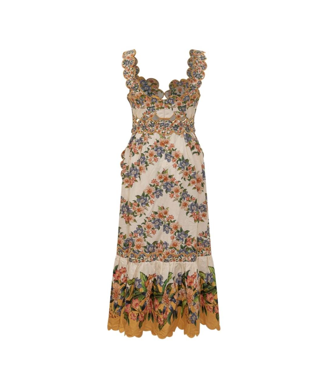 FARM RIO Мульти льняной сарафан, фото 2