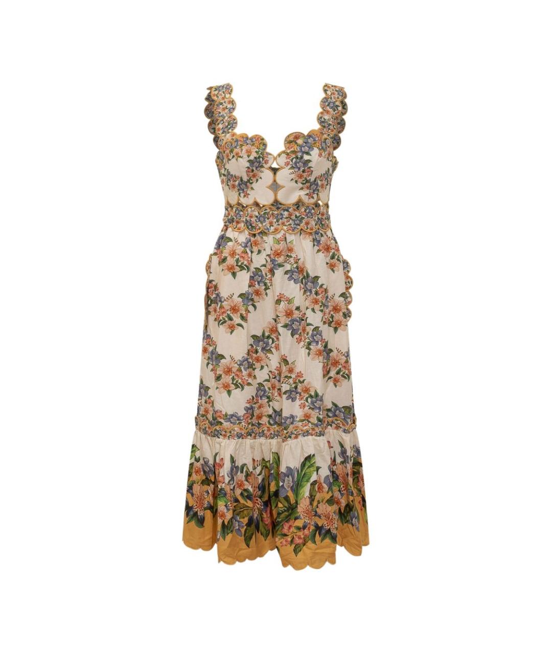 FARM RIO Мульти льняной сарафан, фото 1