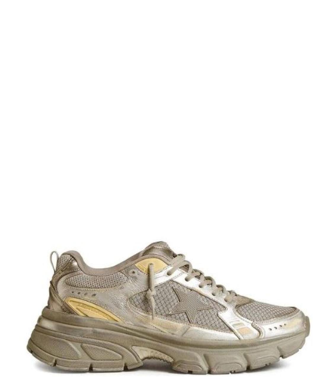 GOLDEN GOOSE DELUXE BRAND Мульти кожаные кроссовки, фото 1