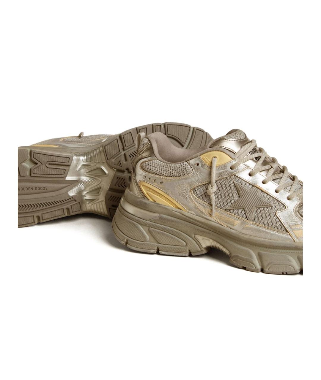 GOLDEN GOOSE DELUXE BRAND Мульти кожаные кроссовки, фото 3