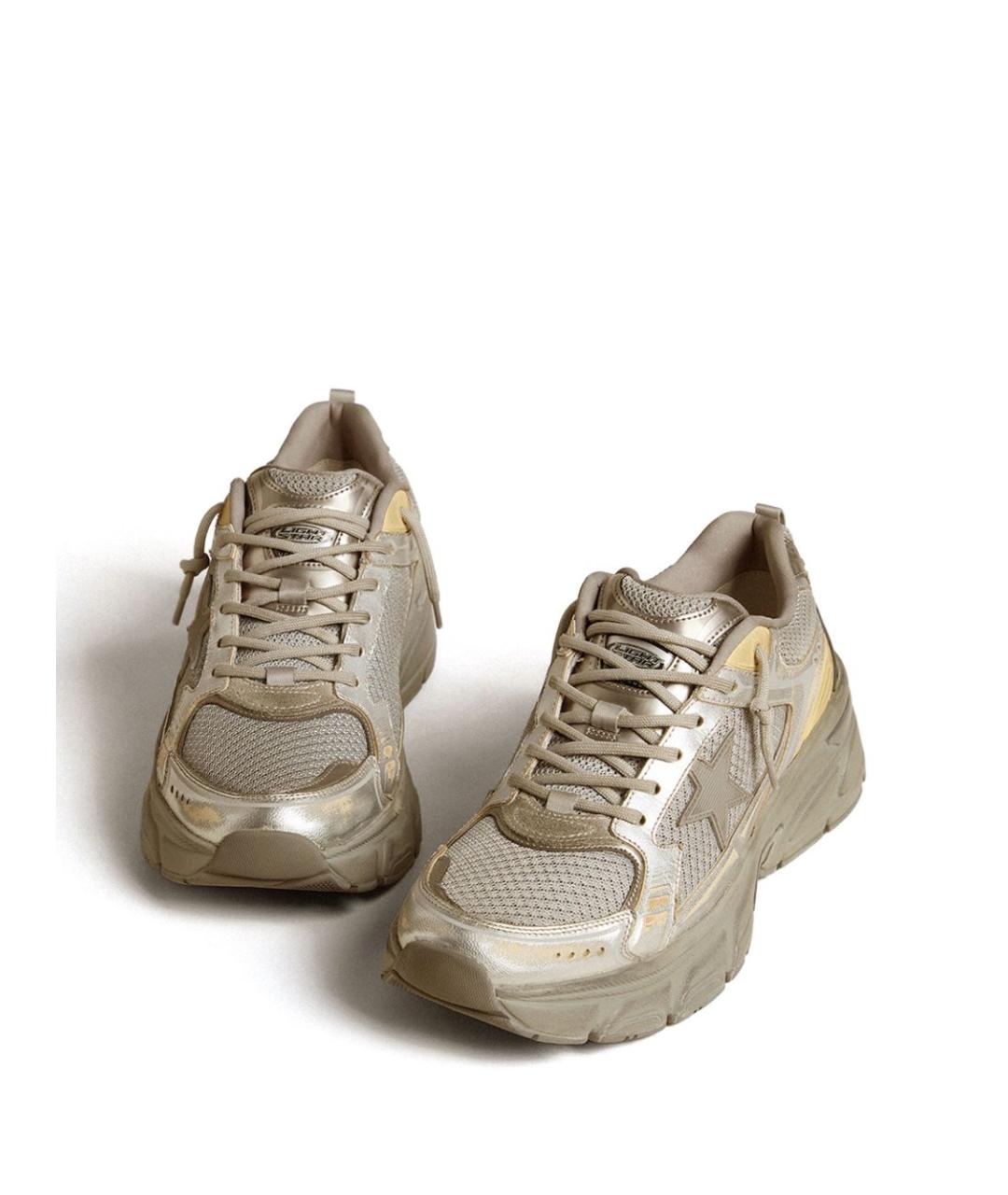 GOLDEN GOOSE DELUXE BRAND Мульти кожаные кроссовки, фото 4