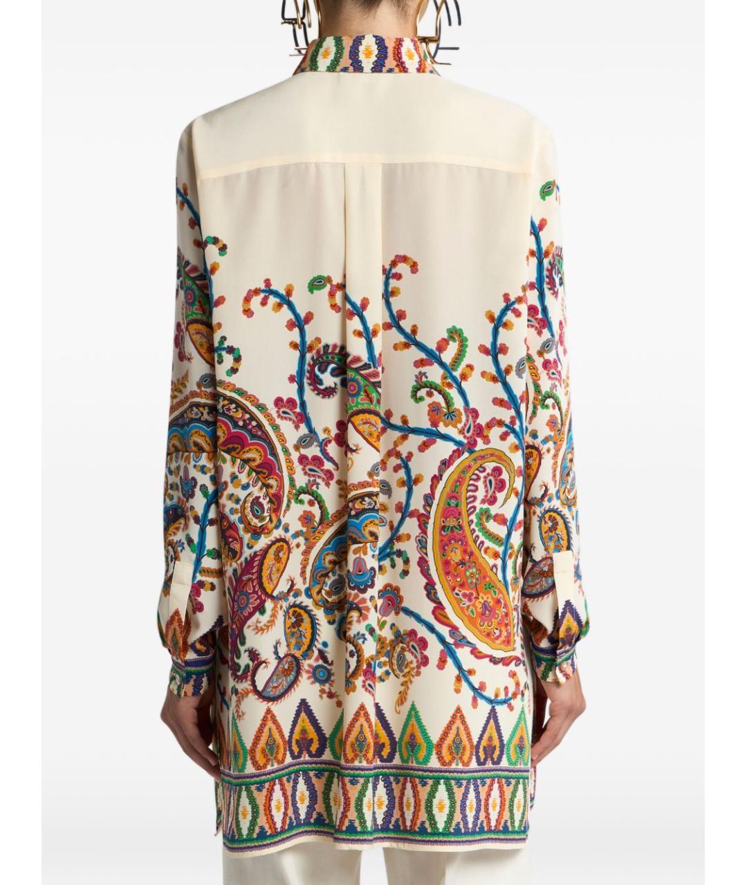 ETRO Мульти шелковая рубашка, фото 3