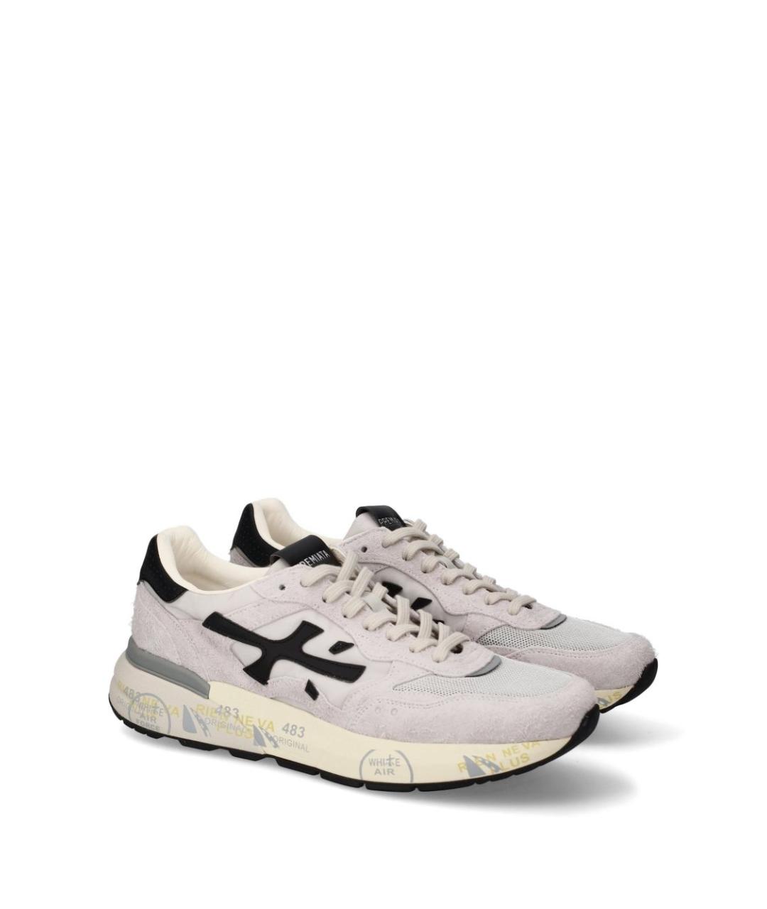 PREMIATA Мульти кожаные низкие кроссовки / кеды, фото 2