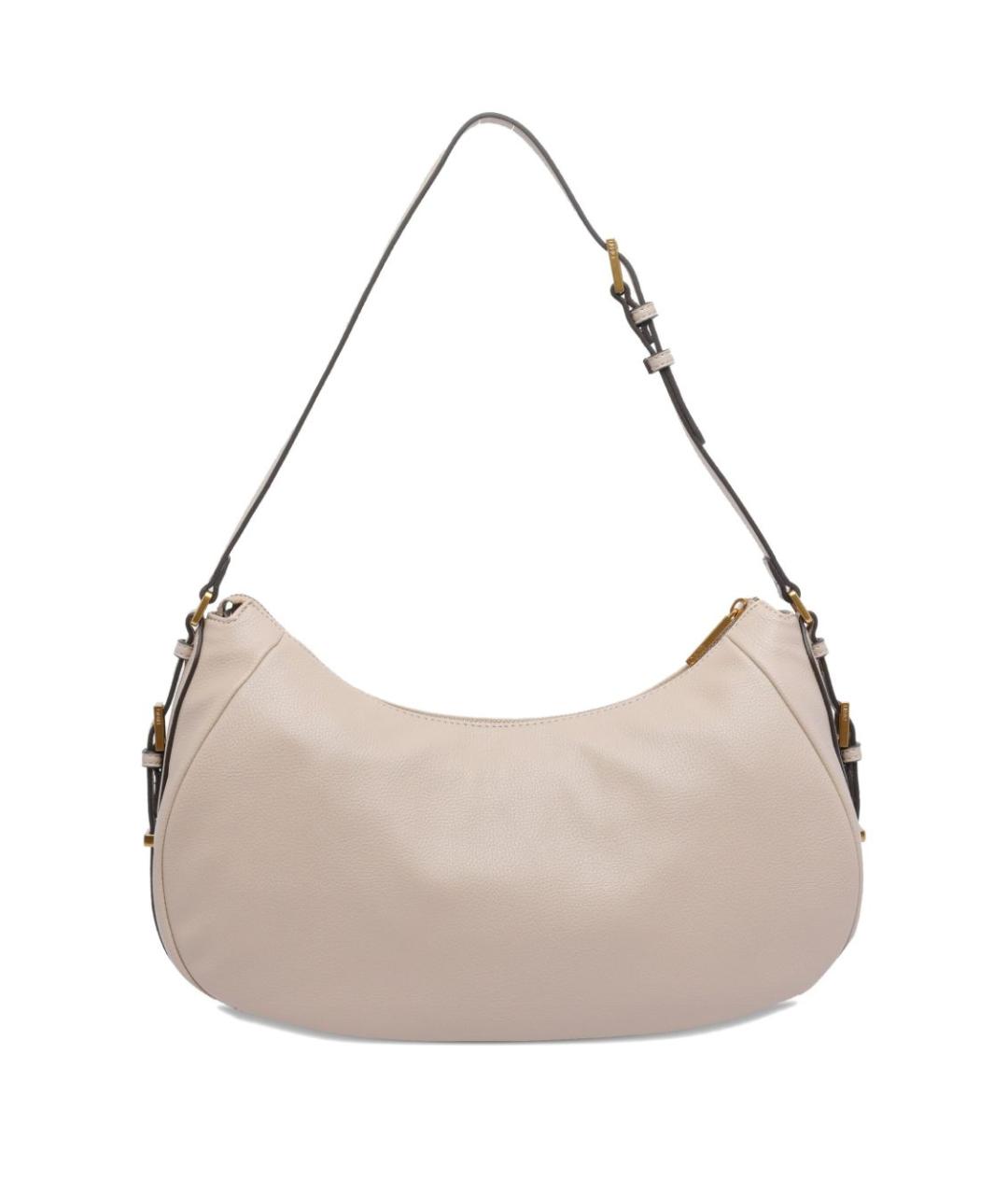 LIU JO Бежевая сумка через плечо из искусственной кожи, фото 2