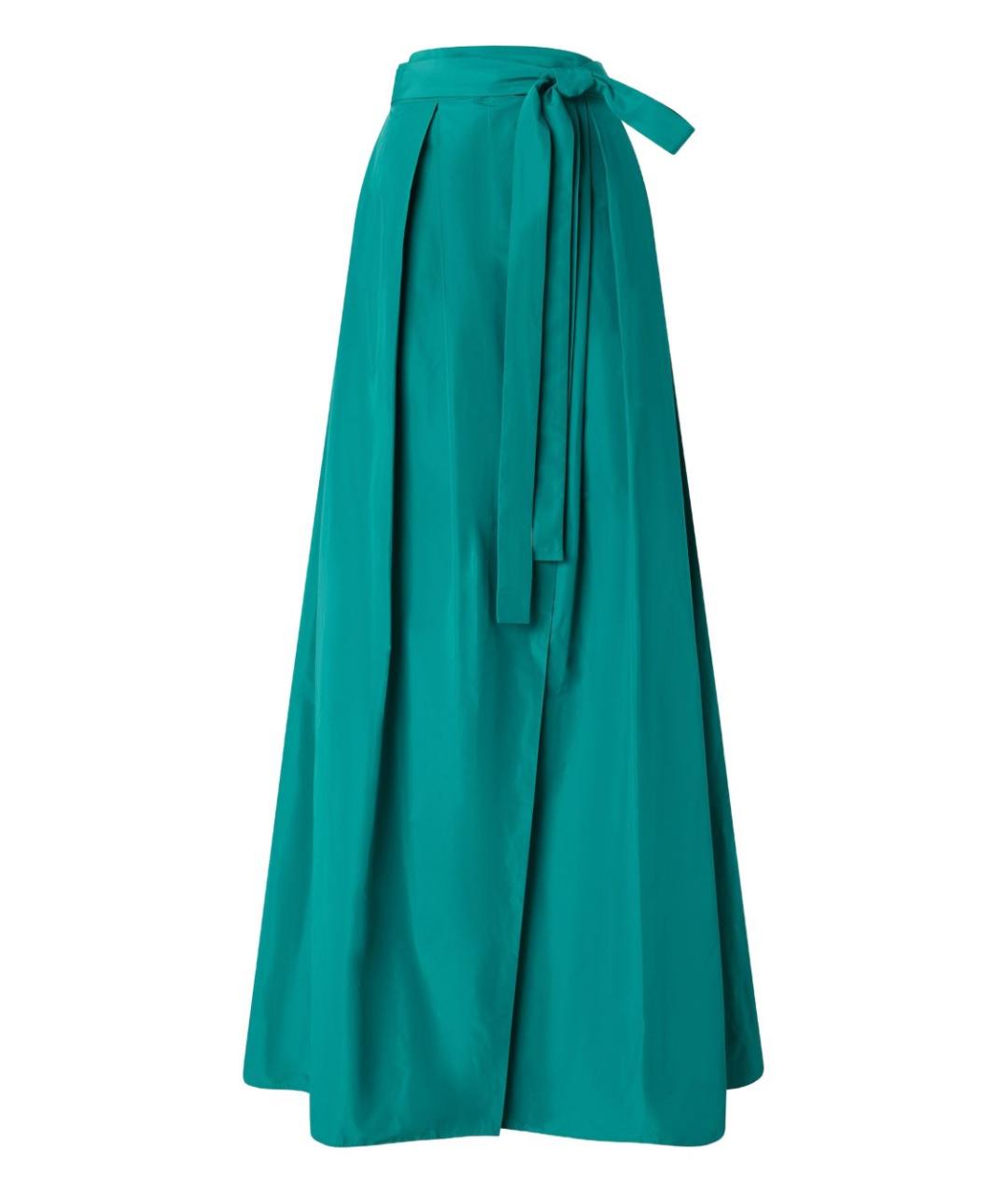 PINKO Зеленая юбка миди, фото 1