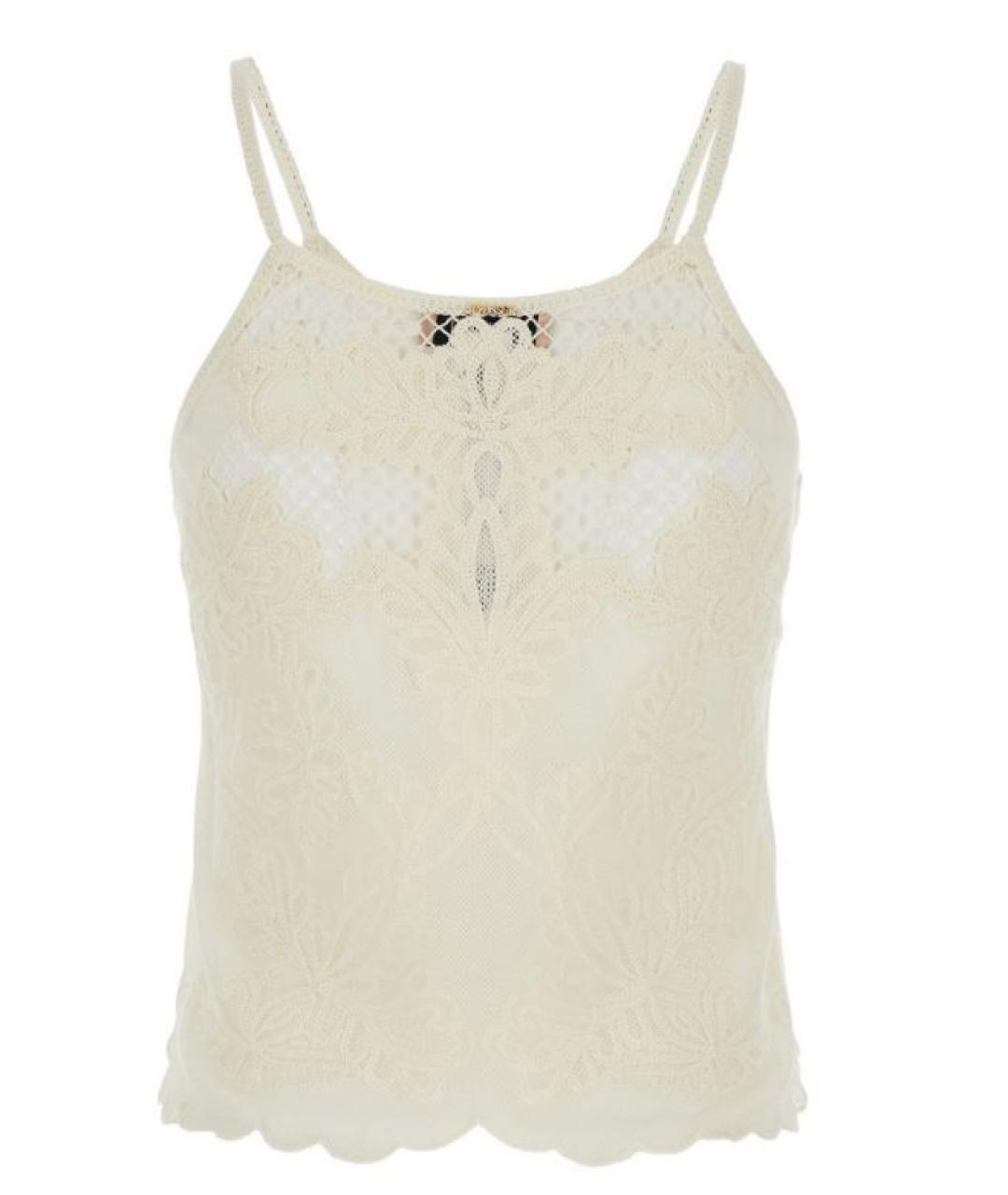 TWIN-SET Белая майка, фото 1