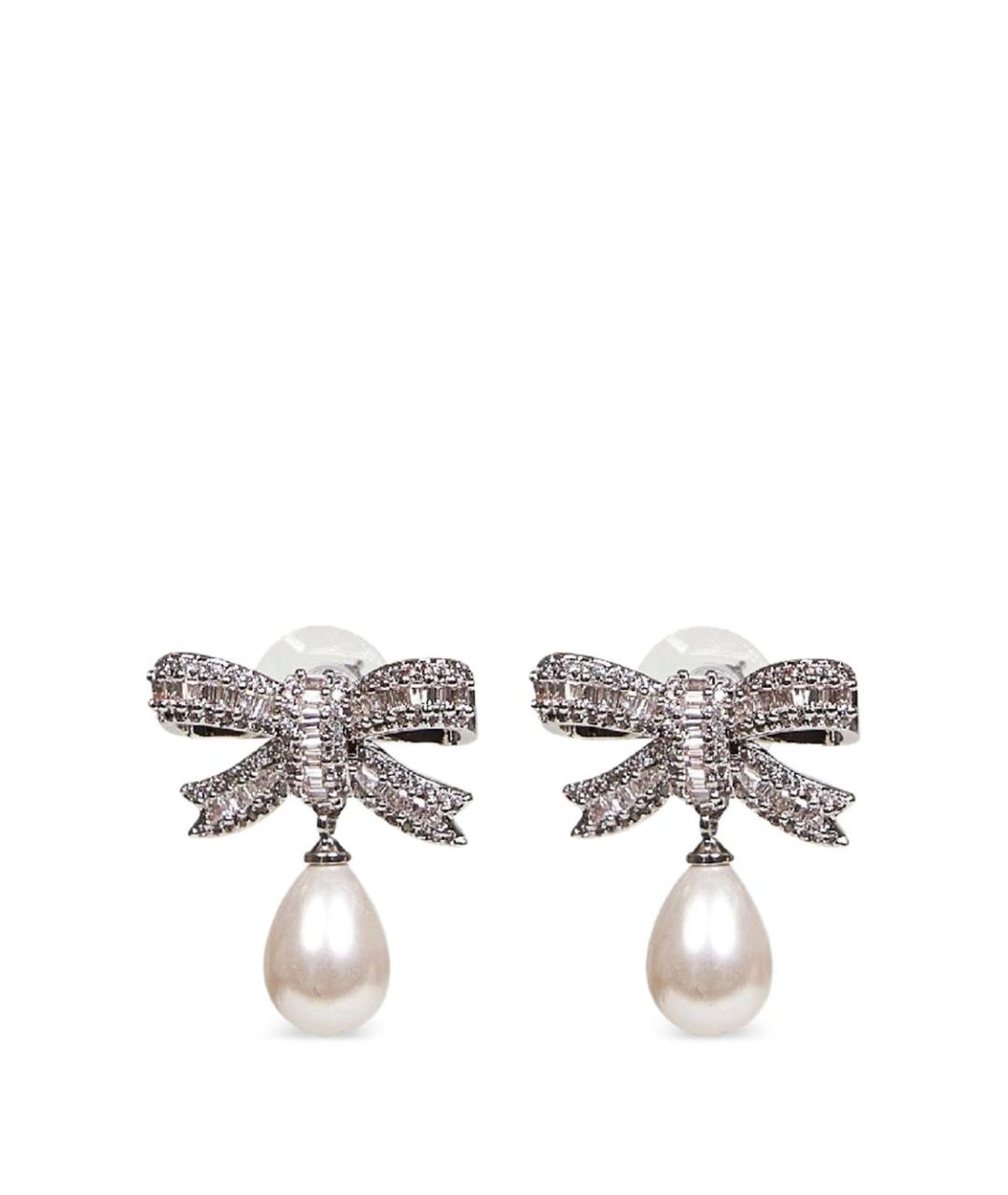 SELF-PORTRAIT Серебряные металлические серьги, фото 1