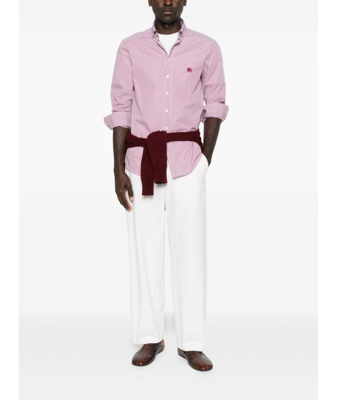 ETRO Белая хлопковая футболка, фото 3