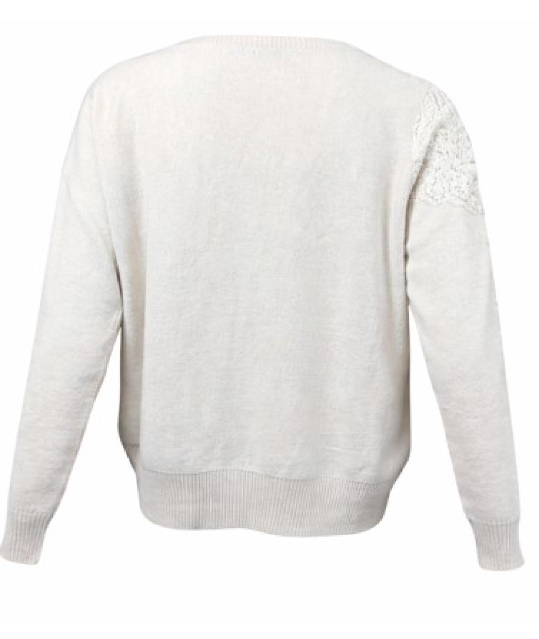 D.EXTERIOR Белый джемпер / свитер, фото 3
