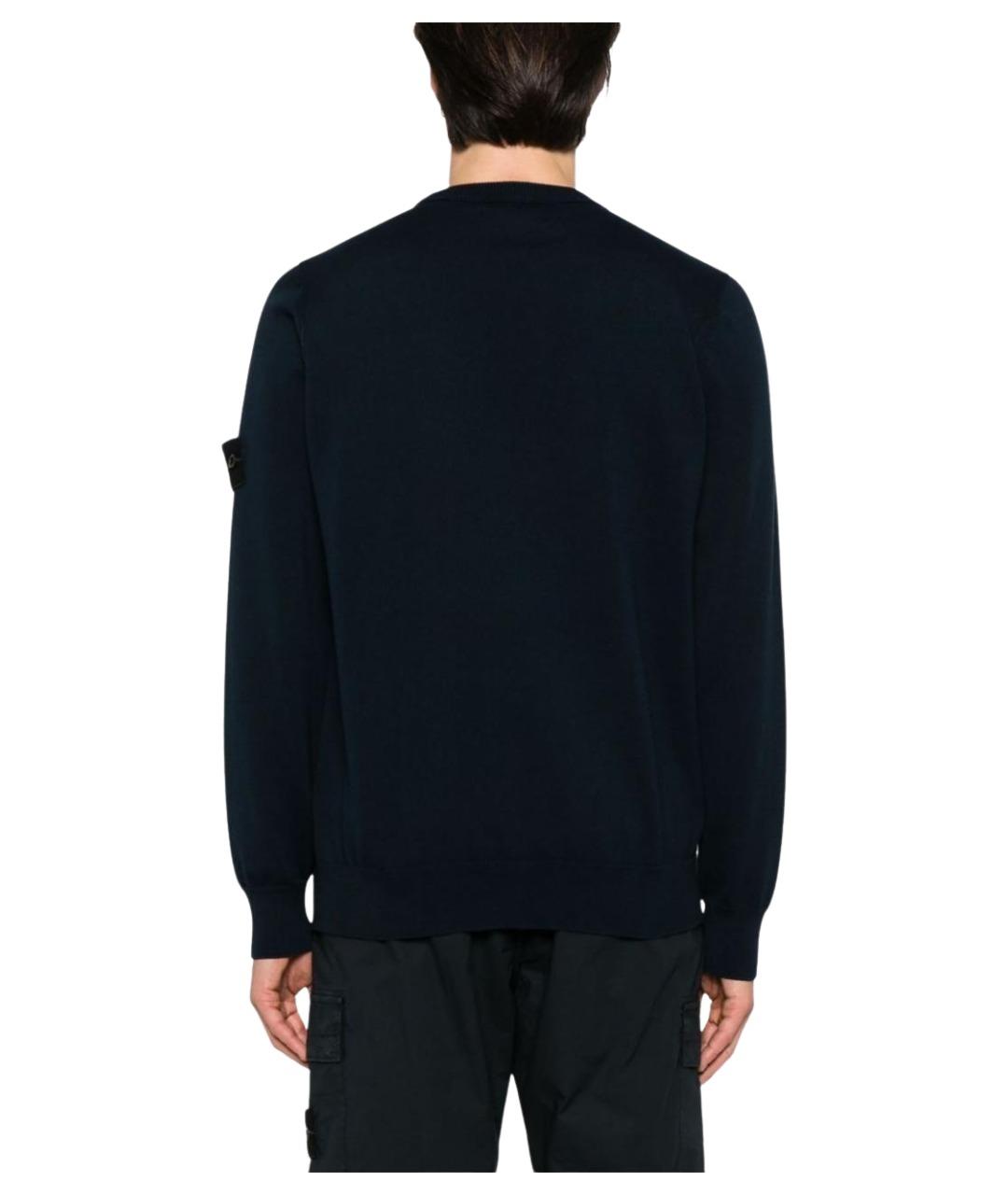 STONE ISLAND Синий джемпер / свитер, фото 2