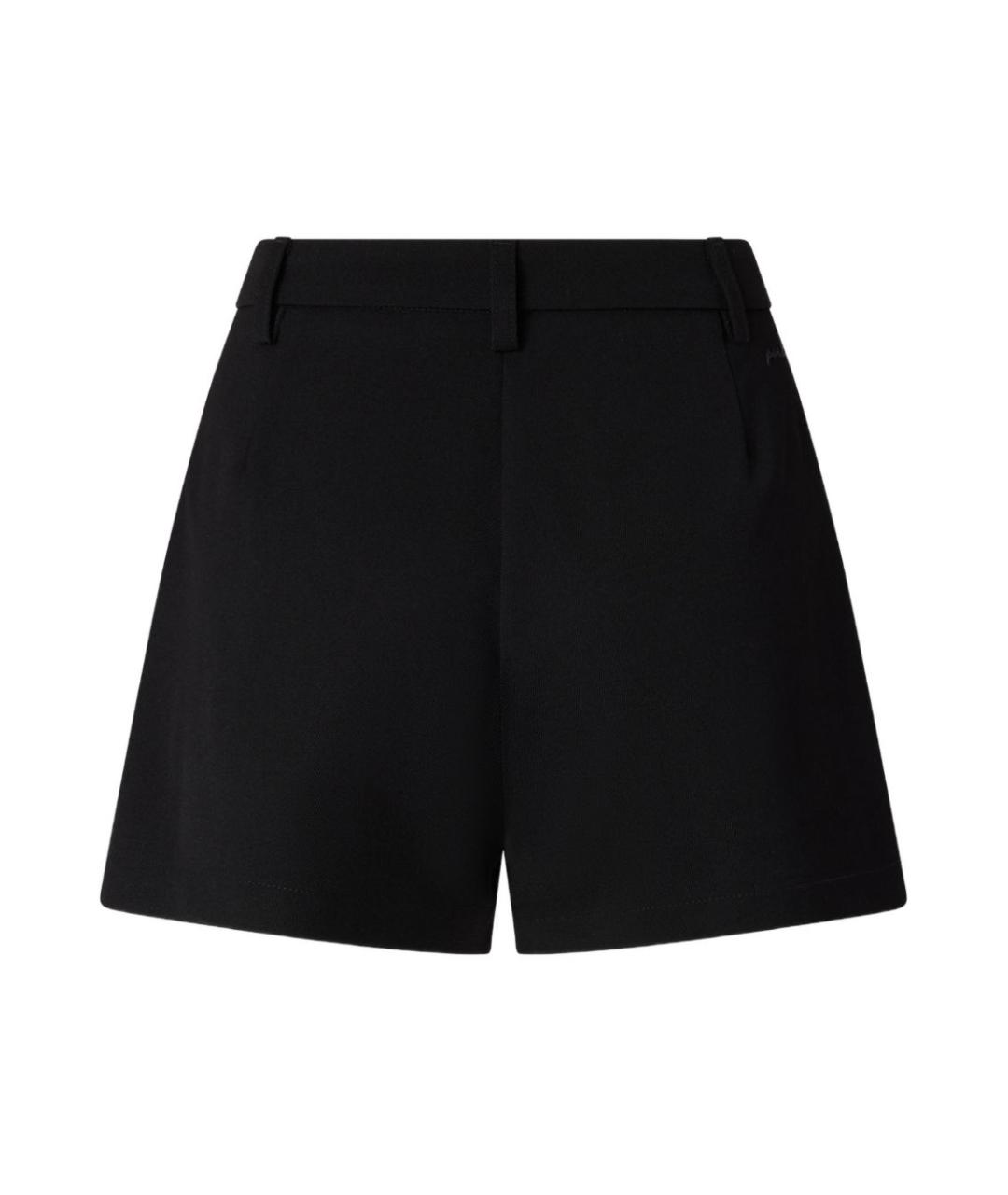 PINKO Черные полиэстеровые шорты, фото 2