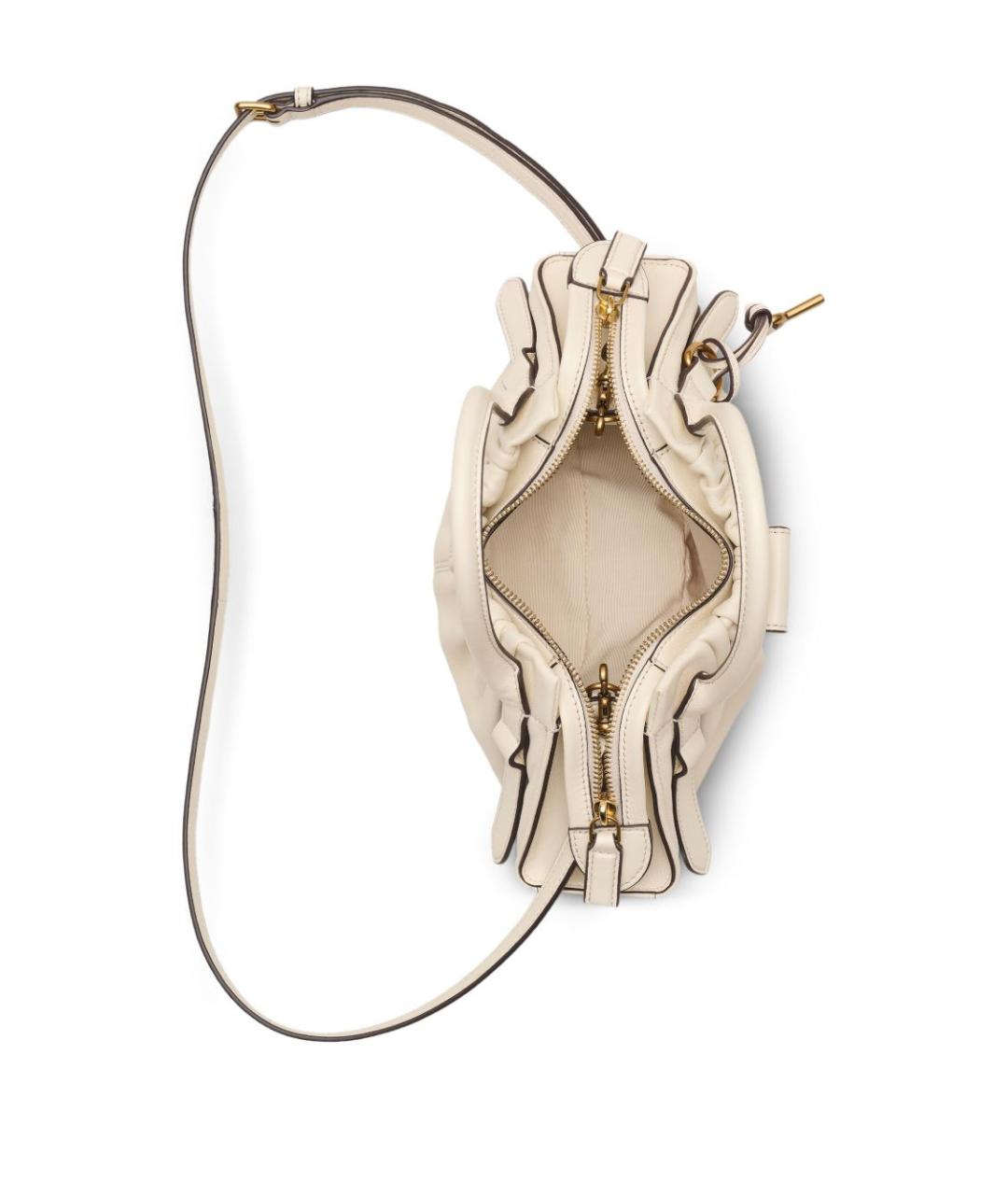 MARC JACOBS Белая кожаная сумка тоут, фото 5