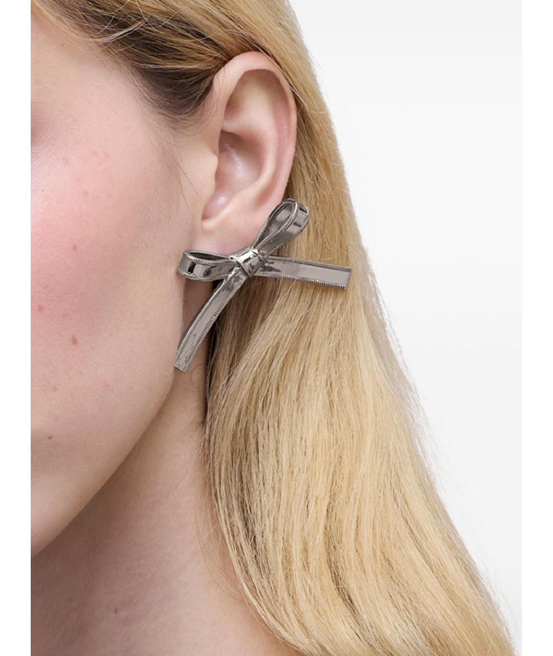 MARC JACOBS Серебряные металлические серьги, фото 1