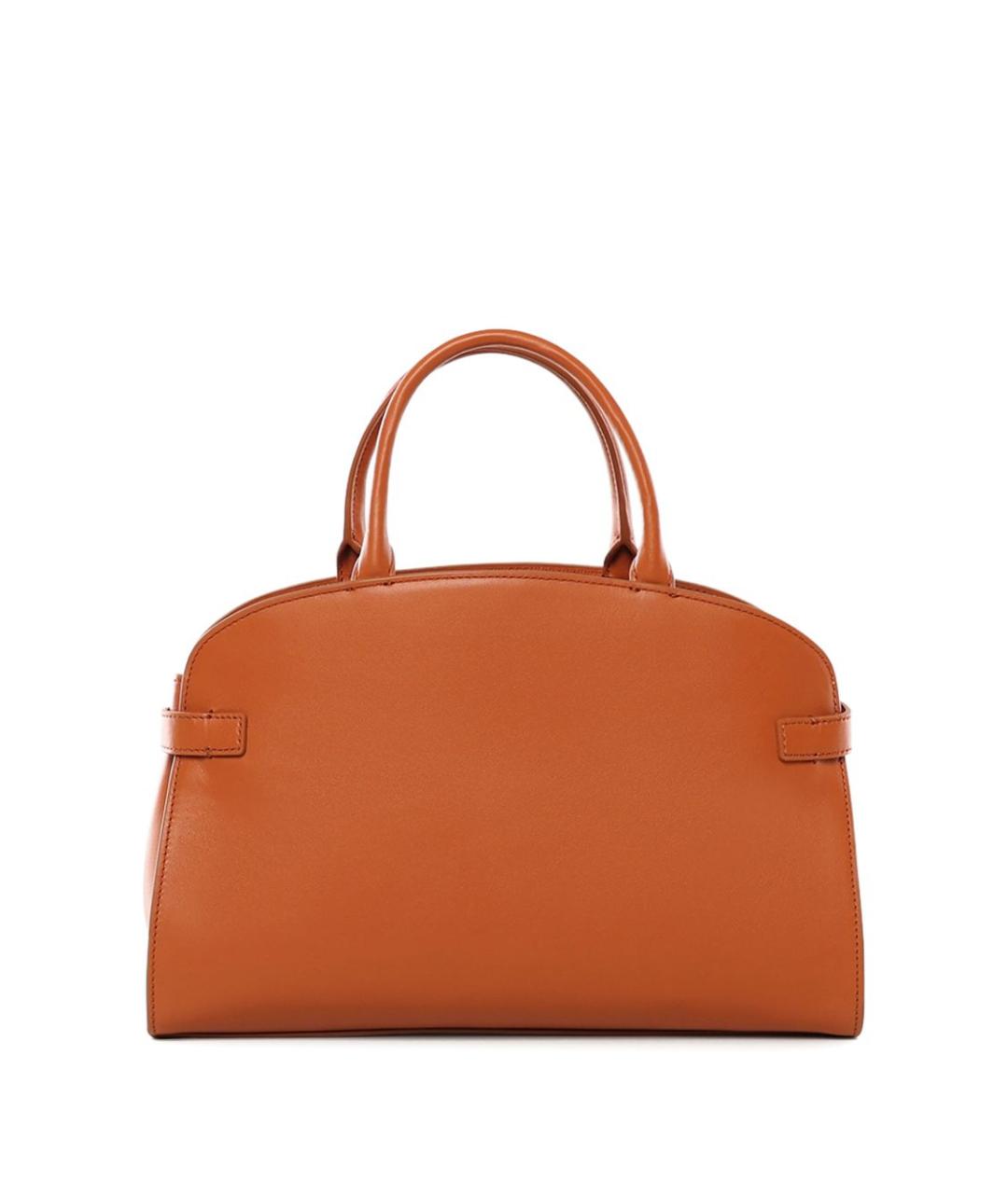 COCCINELLE Коричневая кожаная сумка тоут, фото 3