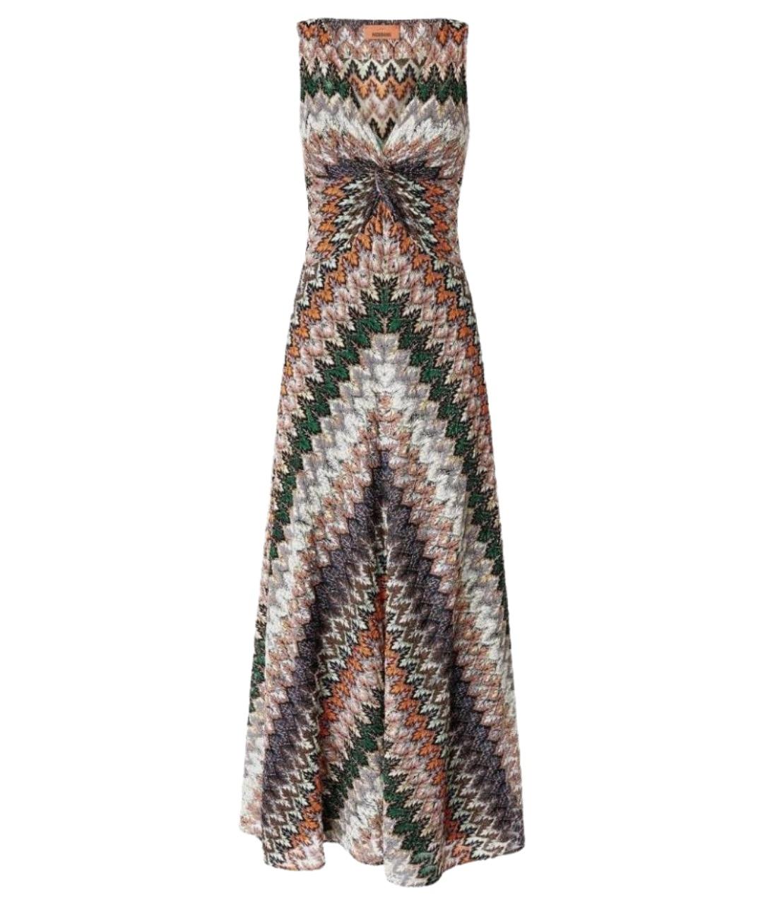 MISSONI Мульти хлопковое повседневное платье, фото 1