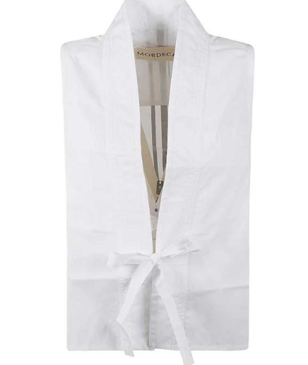 MORDECAI Белое хлопковое платье, фото 1