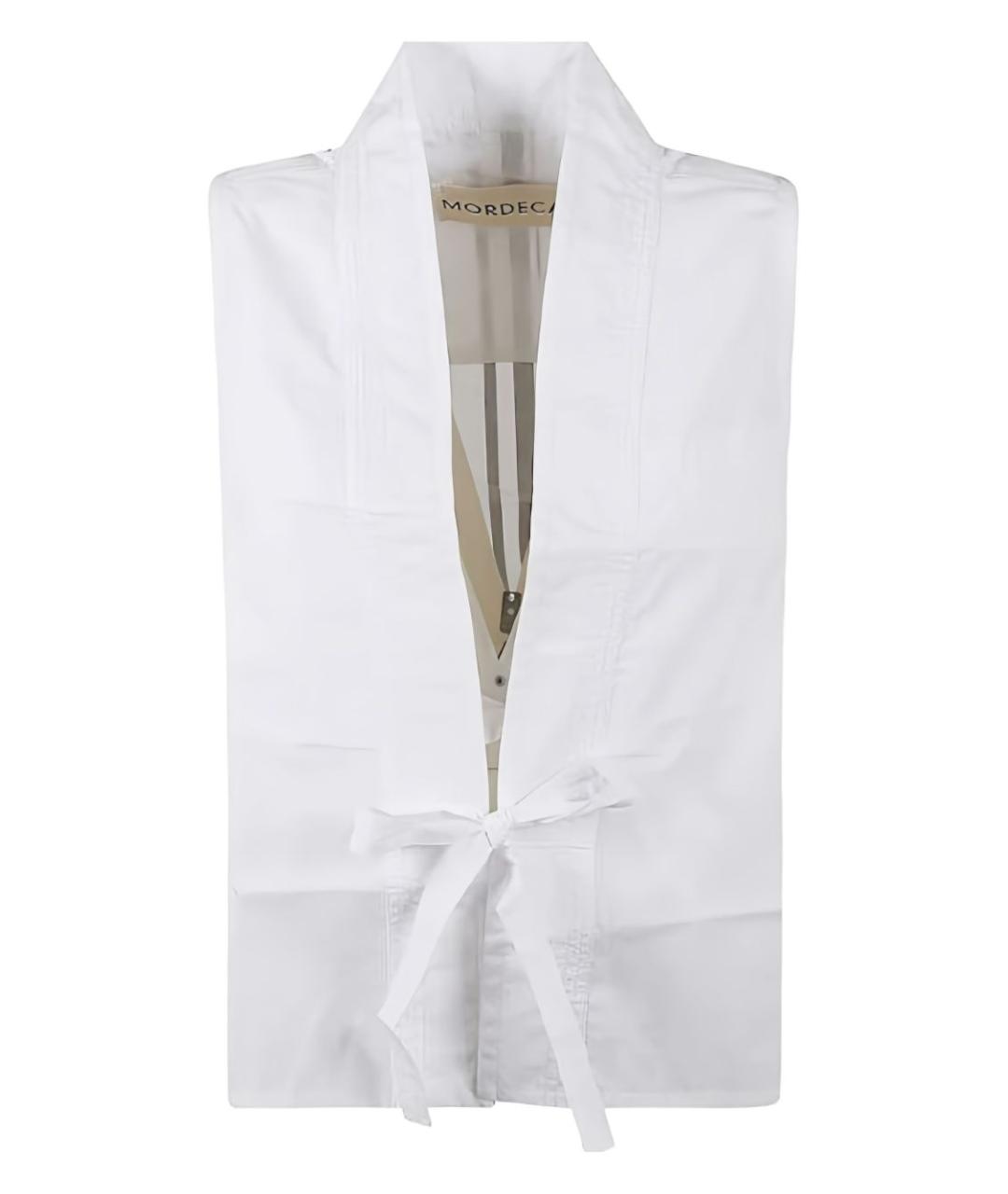 MORDECAI Белое хлопковое платье, фото 4