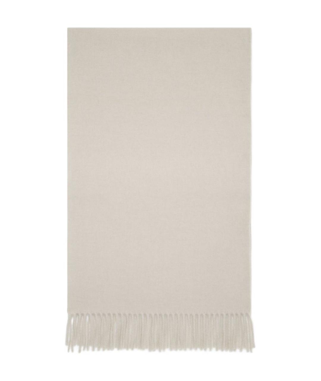 BRUNELLO CUCINELLI Бежевый шарф, фото 1