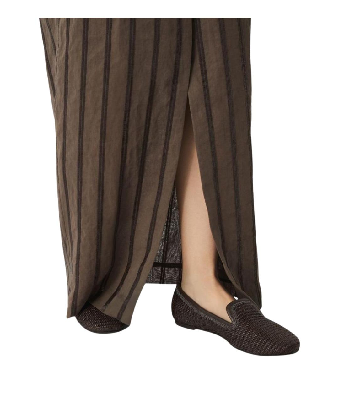 BRUNELLO CUCINELLI Коричневые лоферы, фото 3