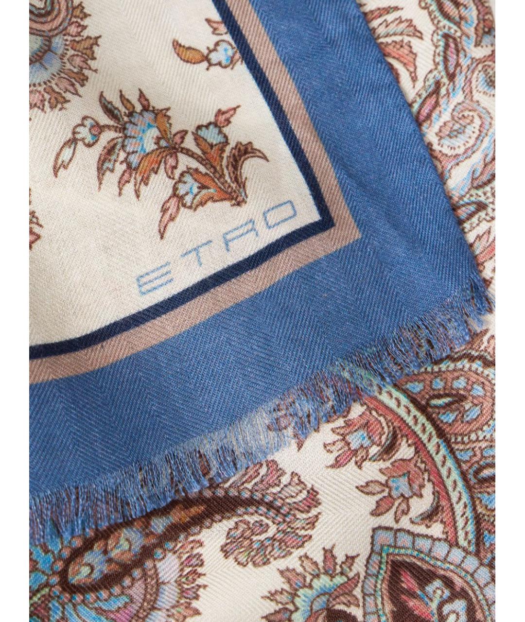 ETRO Мульти кашемировый шарф, фото 3