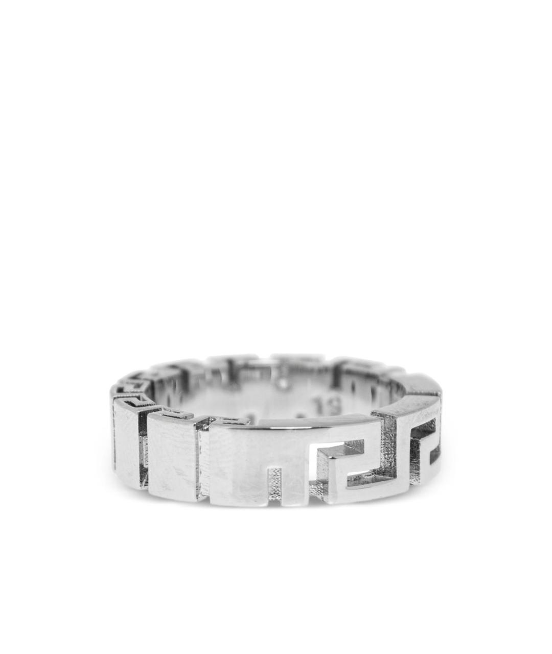 VERSACE Серебряное металлическое кольцо, фото 3