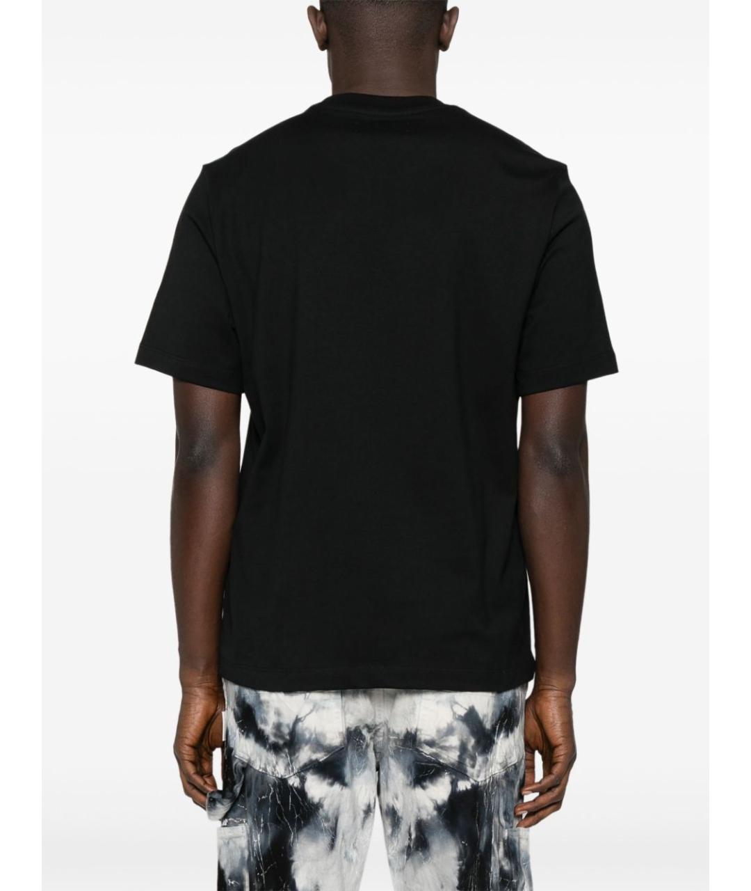 AMIRI Черная хлопковая футболка, фото 2