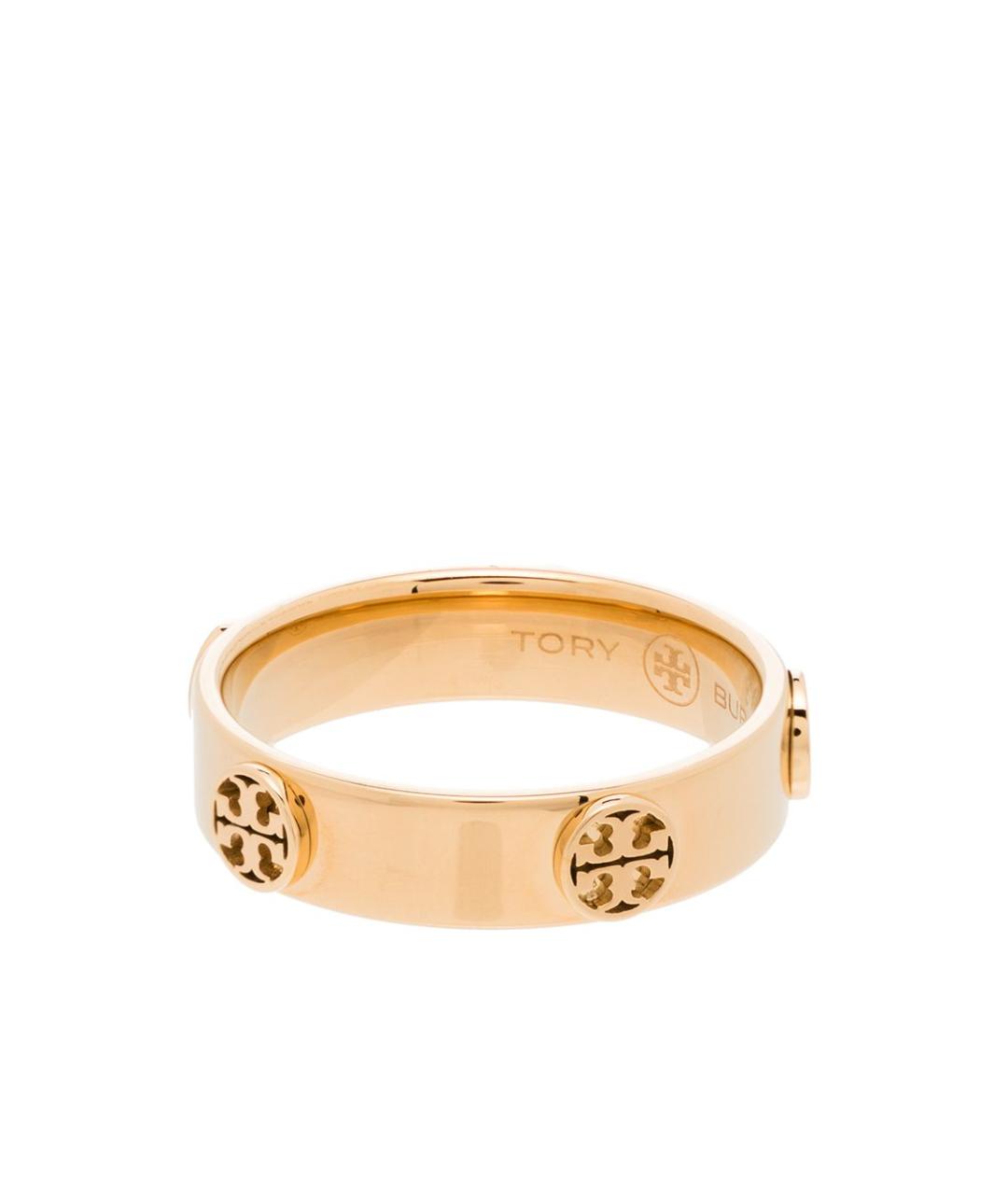 TORY BURCH Золотое металлическое кольцо, фото 3