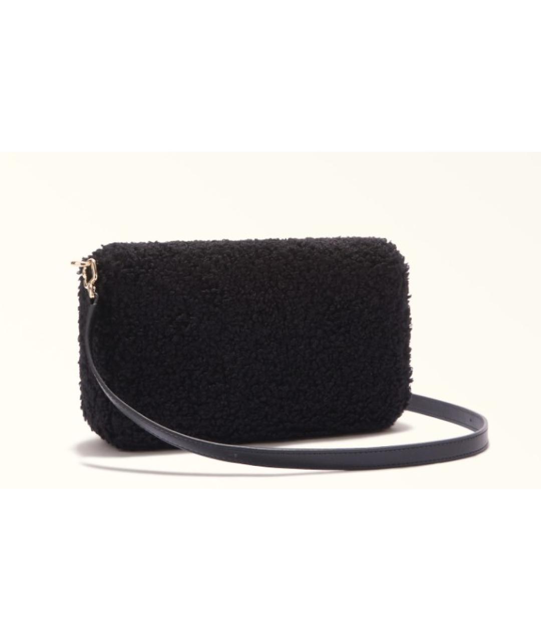 FURLA Черная сумка через плечо, фото 3