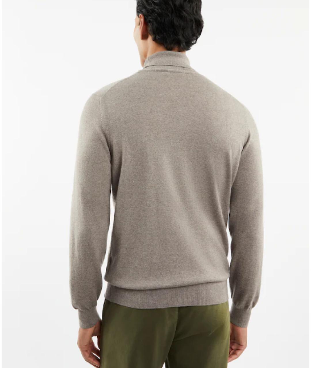 FAY Бежевый шерстяной джемпер / свитер, фото 2