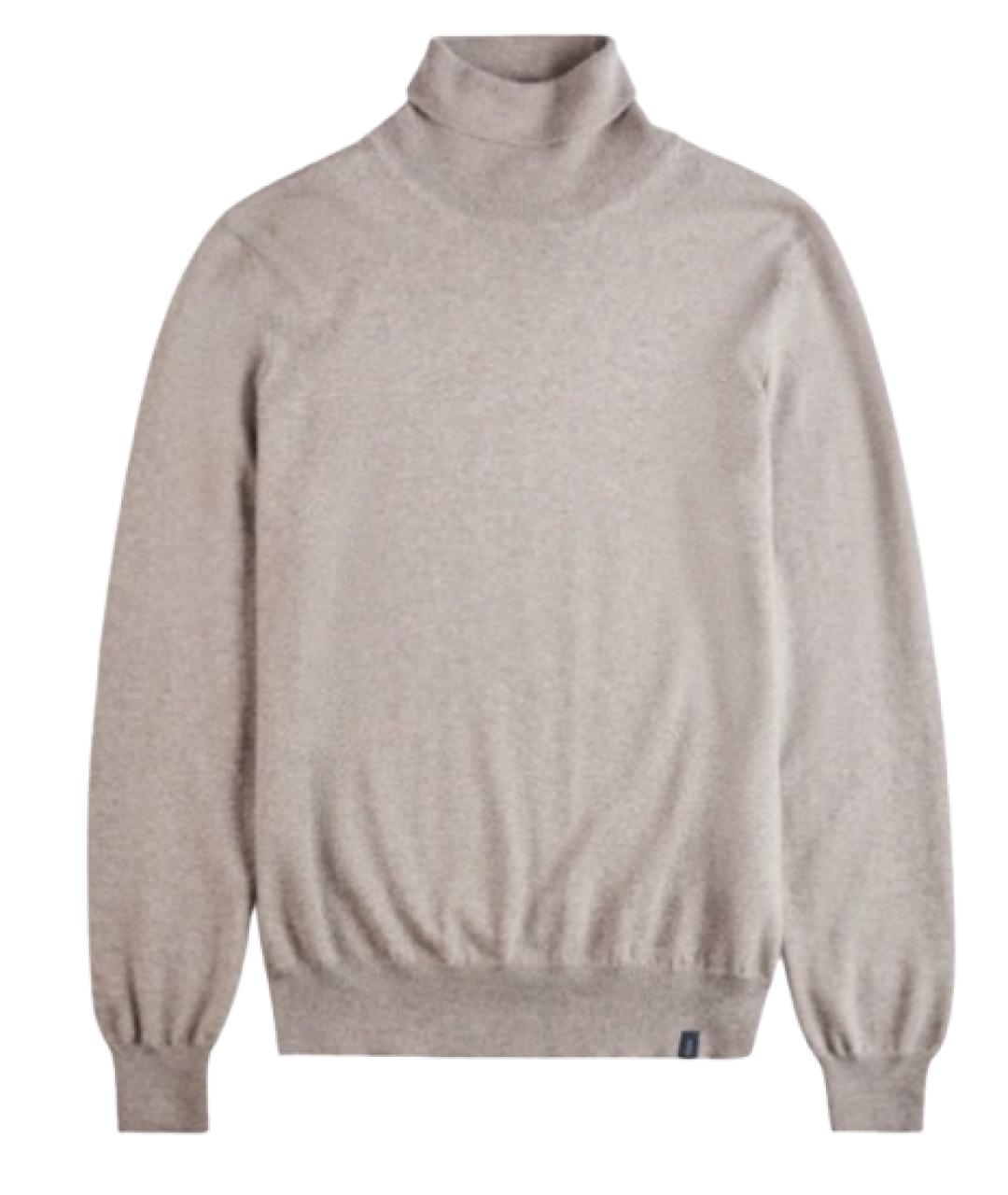 FAY Бежевый шерстяной джемпер / свитер, фото 1