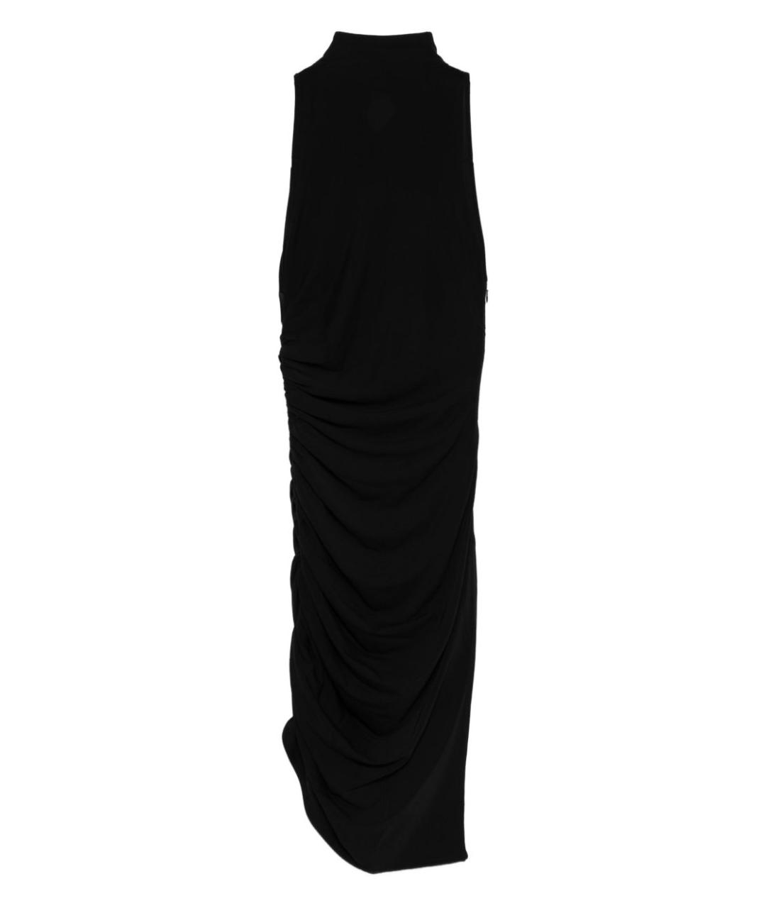 JACQUEMUS Черное полиуретановое вечернее платье, фото 1