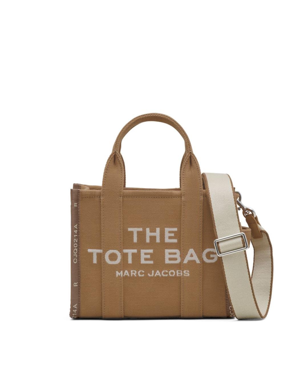 MARC JACOBS Бежевая тканевая сумка тоут, фото 1