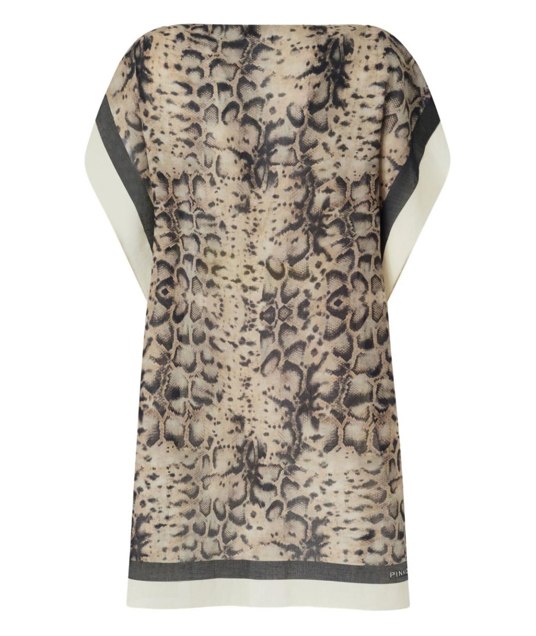 PINKO Бежевый хлопковый жилет, фото 2