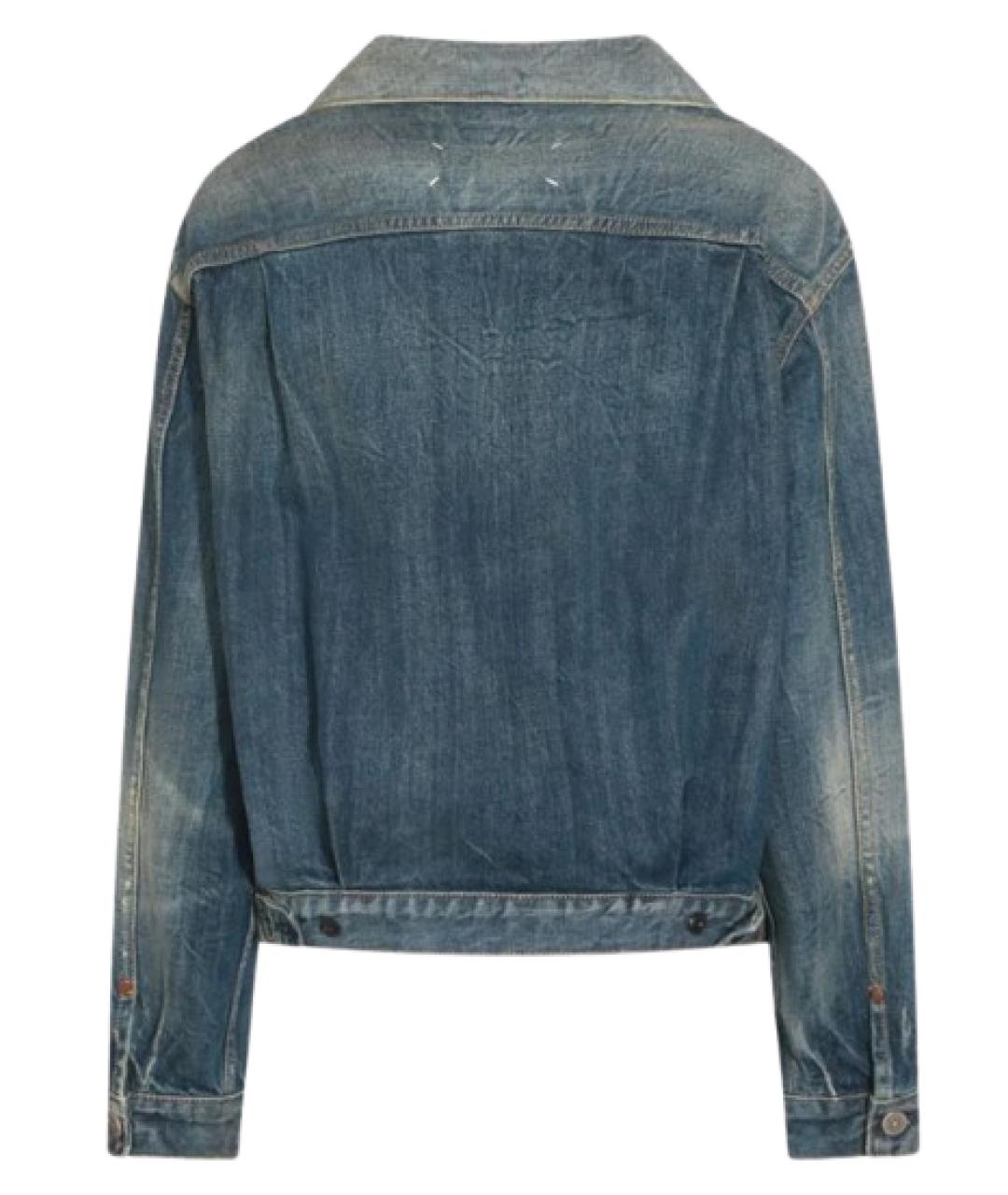 MAISON MARGIELA Синяя хлопковая куртка, фото 2