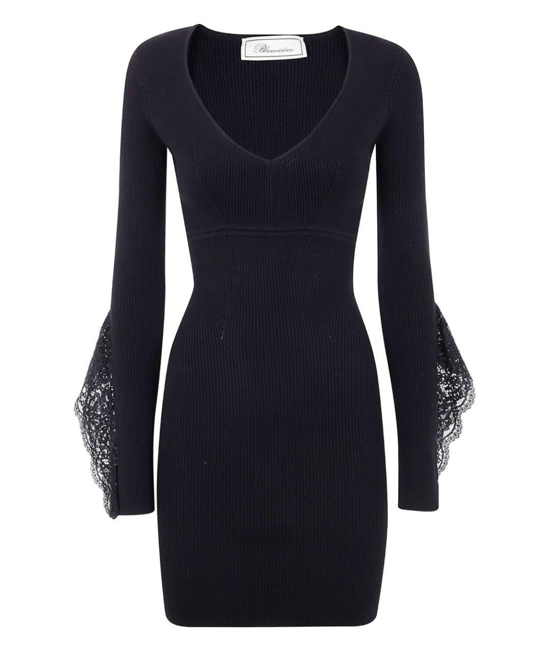 BLUMARINE Черный шерстяной джемпер / свитер, фото 6