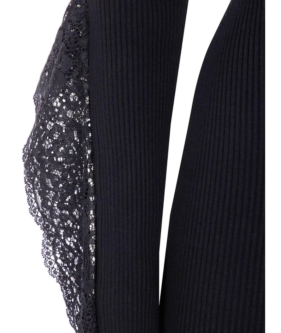 BLUMARINE Черный шерстяной джемпер / свитер, фото 4