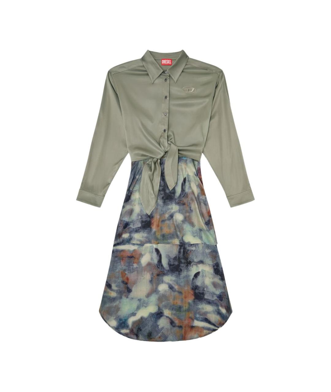 DIESEL Мульти платье, фото 1