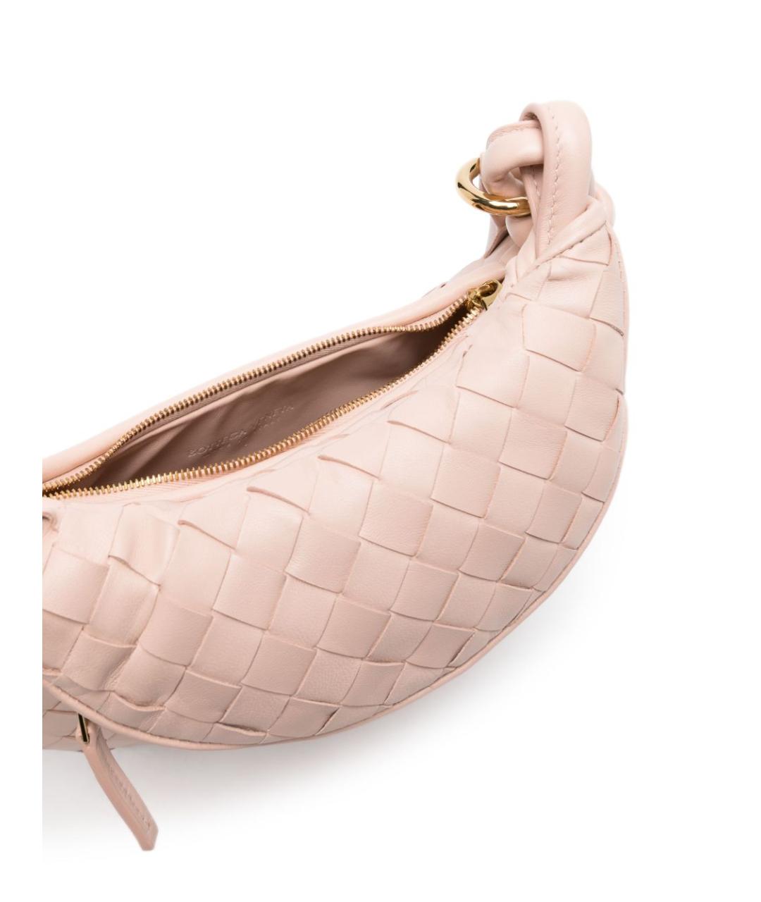 BOTTEGA VENETA Розовая сумка тоут, фото 5