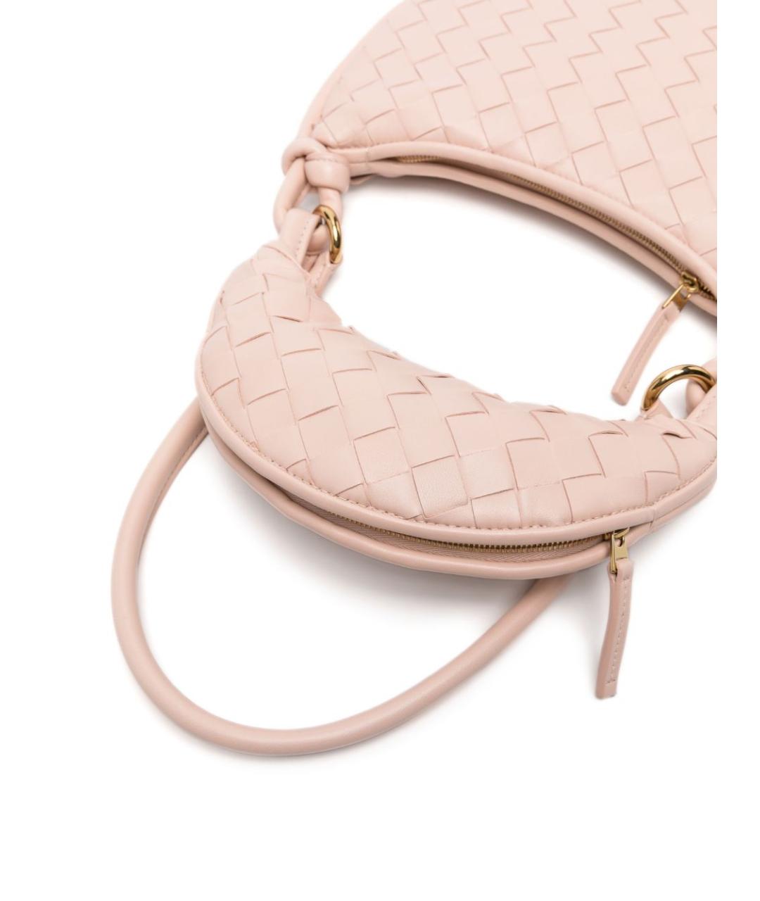 BOTTEGA VENETA Розовая сумка тоут, фото 4