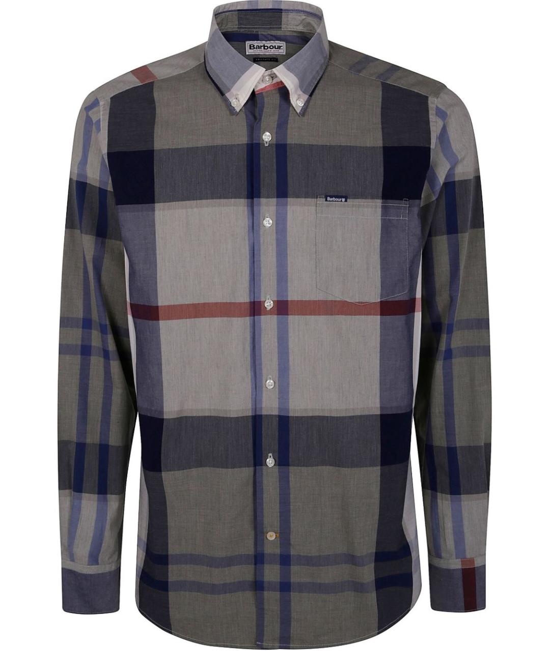 BARBOUR Мульти хлопковая классическая рубашка, фото 1