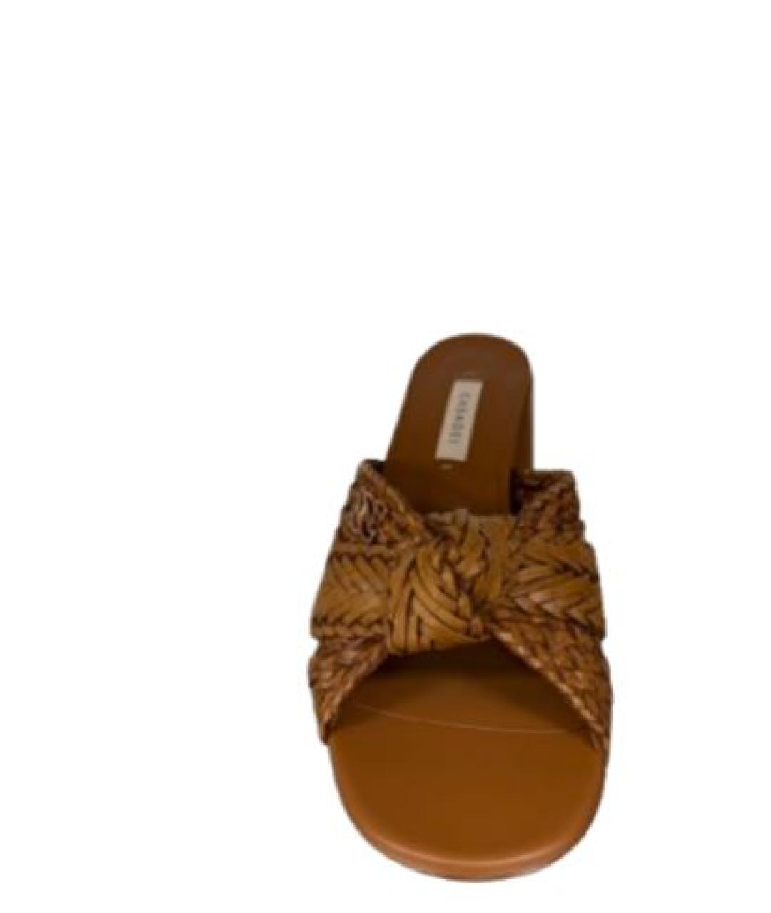 CASADEI Коричневые сандалии, фото 3