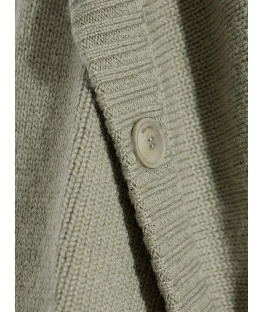 MAX MARA Зеленый кашемировый кардиган, фото 2