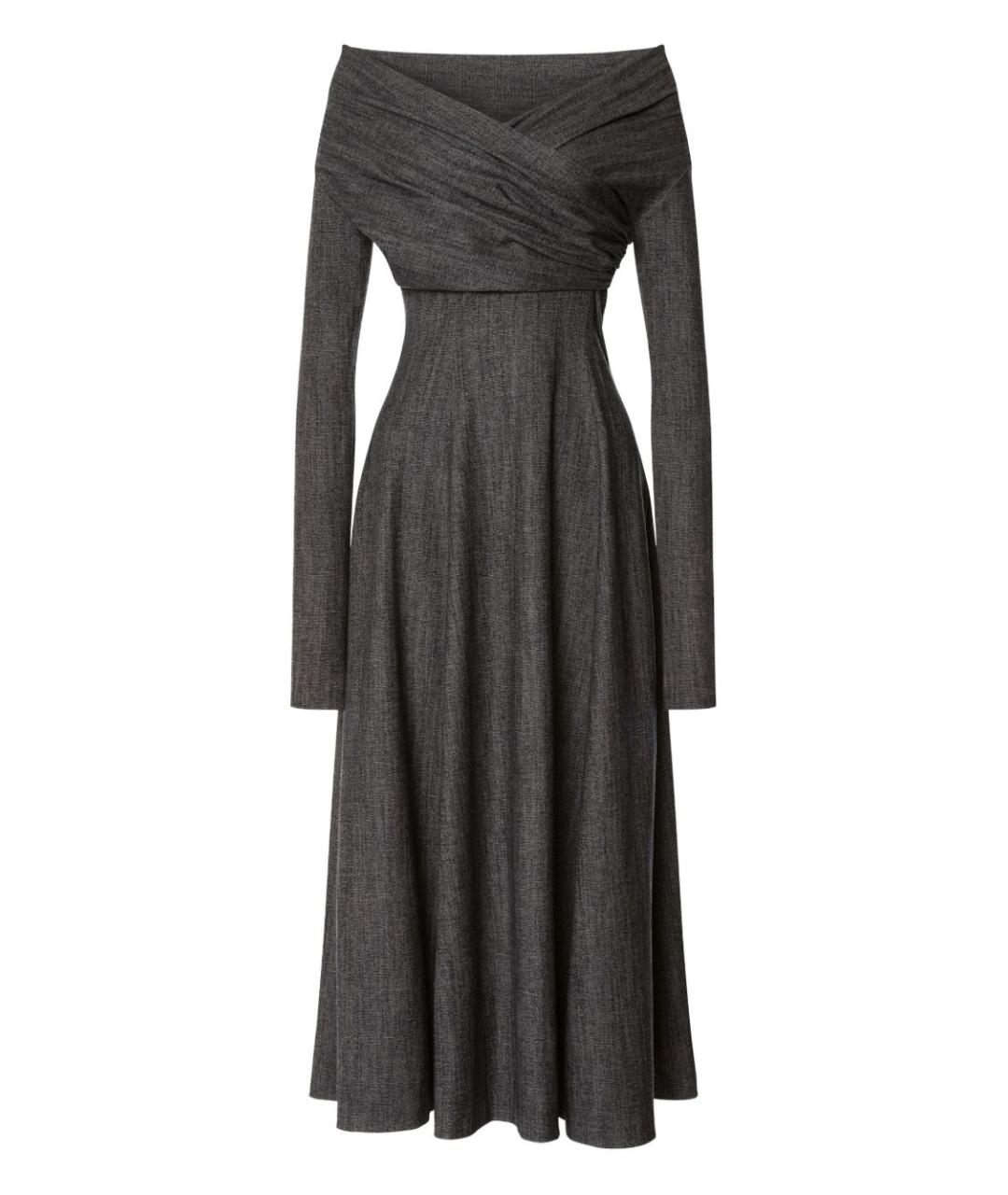 ALBERTA FERRETTI Черное повседневное платье, фото 1